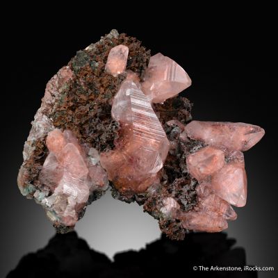 Calcite with Copper inclusions