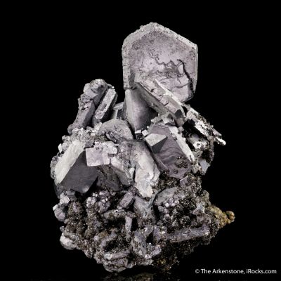 Galena (Spinel twinned) with Sphalerite