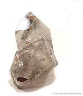 Anatase on and Included in Quartz