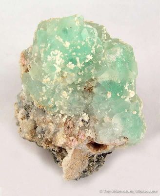 Fluorite With Rhodochrosite