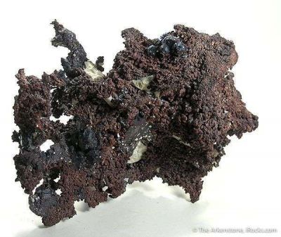 Cuprite (Large Crystals) on Copper