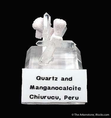 Quartz And Manganocalcite