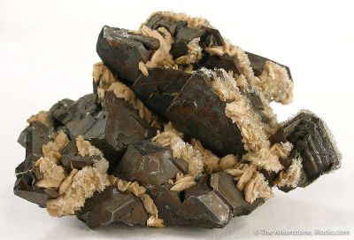 Galena (Twinned) With Quartz and Siderite