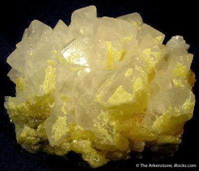 Celestine With Sulfur