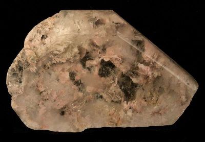 Quartz Included By Montmorillonite (Polished)