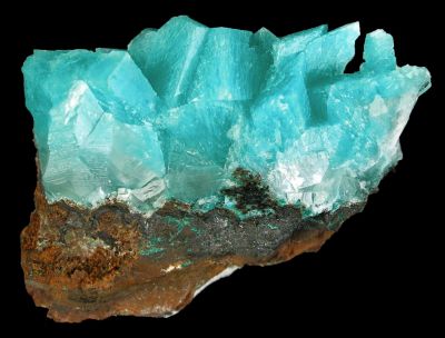 Aurichalcite in Calcite