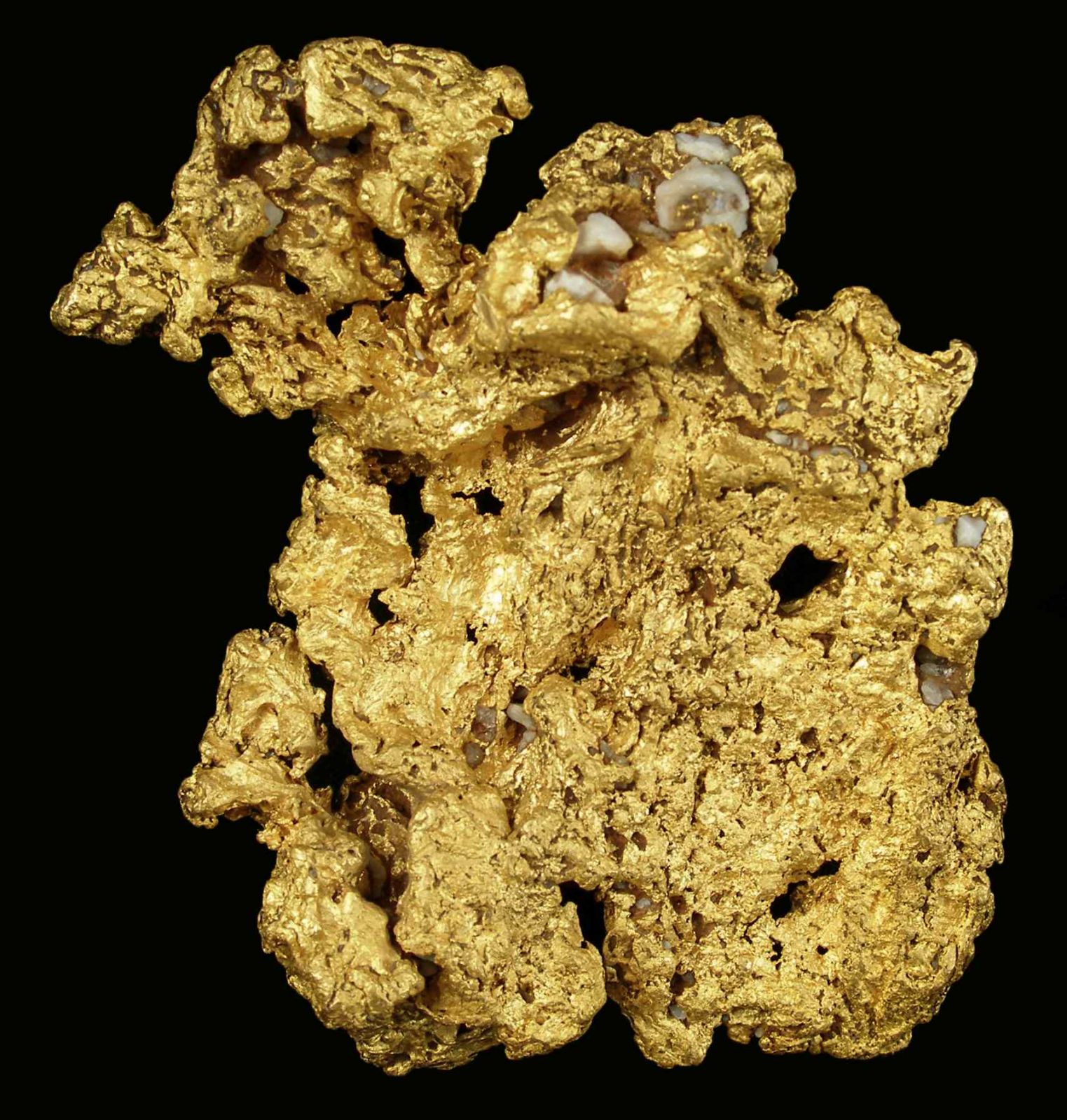 Gold - GOLD09-17 - near Bendigo - Australia Mineral Specimen