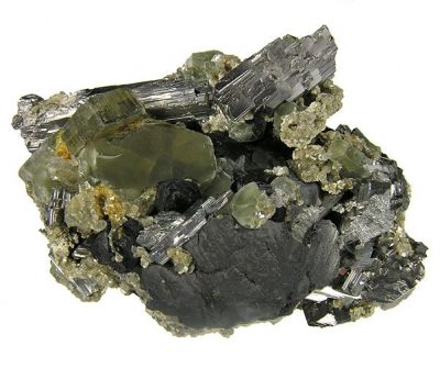 Apatite-(Caf), Arsenopyrite, Sphalerite