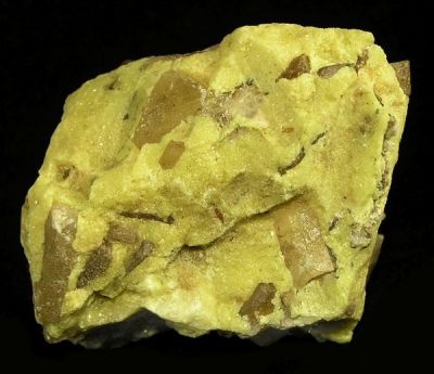 Anglesite, Sulfur