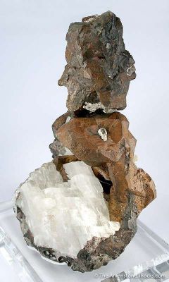 Copper With Calcite (Circa 1860'S)