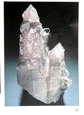 Apophyllite, Quartz (Var: Amethyst)