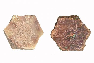 Aragonite, Copper