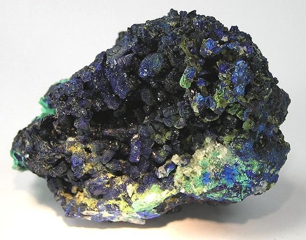 Azurite, Malachite - MD-181574 - Kabwe Mine (Broken Hill Mine) - Zambia ...