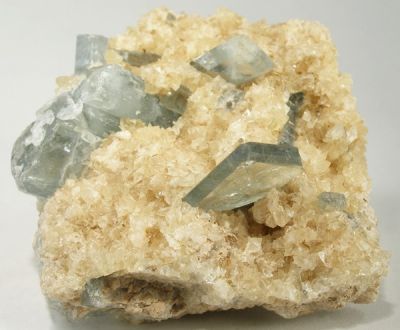 Baryte, Calcite