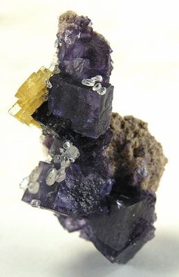 Baryte, Calcite, Fluorite