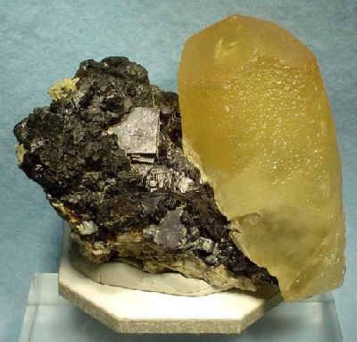 Calcite, Sphalerite, Galena