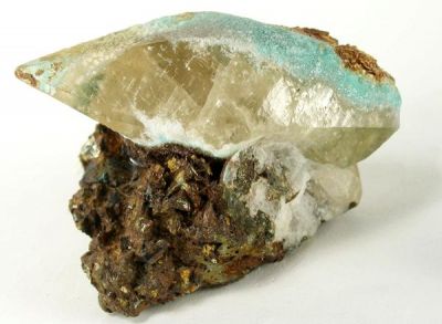 Calcite, Sphalerite, Chalcopyrite