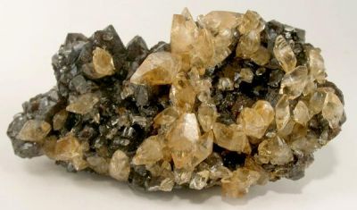 Calcite, Sphalerite