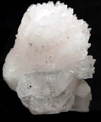 Calcite (Var: Manganoan Calcite), Gypsum (Var: Selenite)