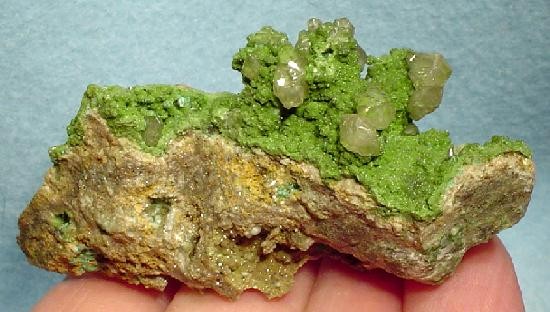 Cerussite, Bayldonite - MD-122945 - Tsumeb Mine (Tsumcorp Mine ...