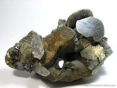 Siderite With Chalcopyrite (Huge Xls!)