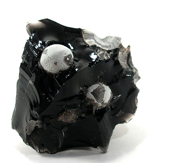 Cristobalite, Obsidian - MD-40049 - Canyon Butte occurrence (Couger