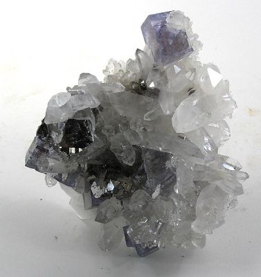 Fluorite, Arsenopyrite, Quartz