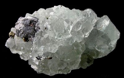 Fluorite, Galena, Chalcopyrite