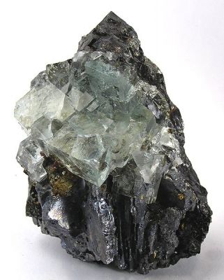 Fluorite, Galena, Chalcopyrite, Sphalerite