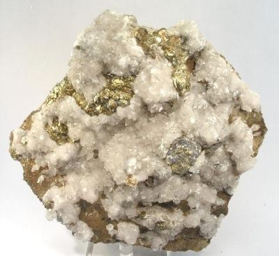 Galena, Chalcopyrite, Calcite