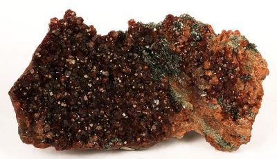Grossular (Var: Hessonite), Clinochlore