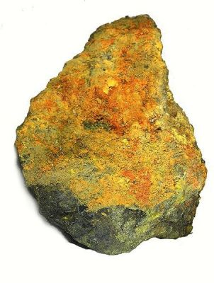Gummite, Uraninite (Var: Pitchblende)
