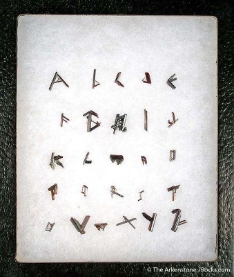 Rutile Alphabet Set