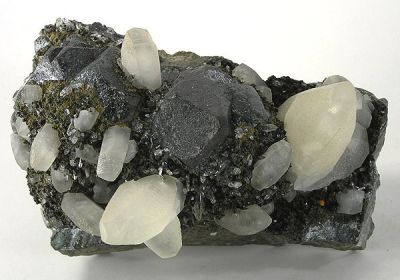 Magnetite, Calcite