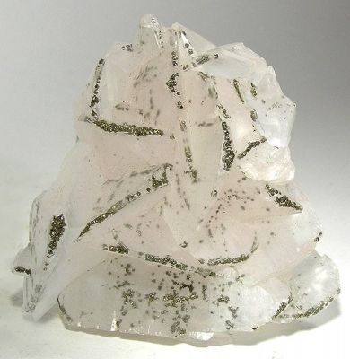 Pyrite, Calcite