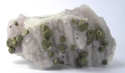 Pyrite, Fluorite