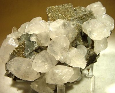 Pyrite, Fluorite, Calcite