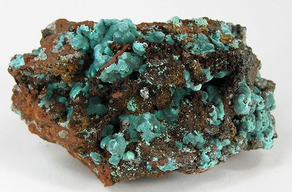 Rosasite, Aurichalcite - MD-206373 - Ojuela Mine - Mexico Mineral Specimen