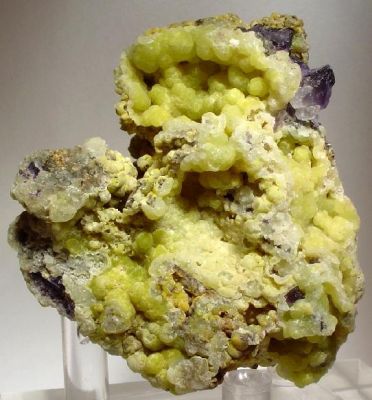 Smithsonite, Fluorite