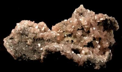 Smithsonite (Var: Cobaltoan Smithsonite), Wulfenite