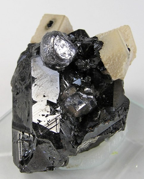 Sphalerite, Galena, Calcite - MD-216506 - Naica - Mexico Mineral Specimen