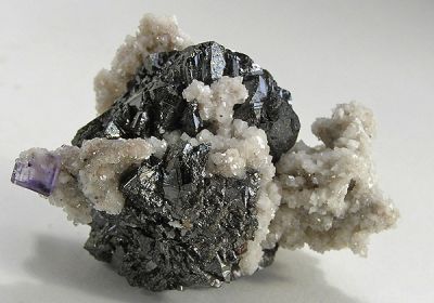 Sphalerite, Dolomite, Fluorite