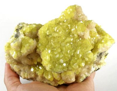 Sulfur, Aragonite