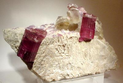 Tourmaline, Quartz, Lepidolite, Feldspar Group