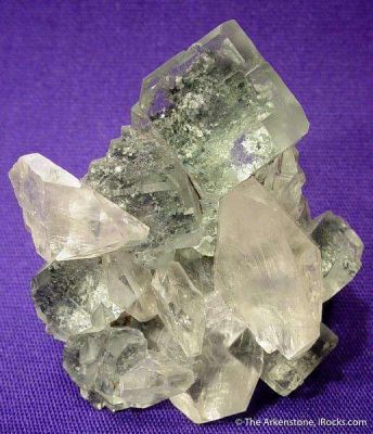 Fluorite With Calcite