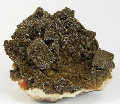 Vanadinite (Var: Endlichite), Wulfenite