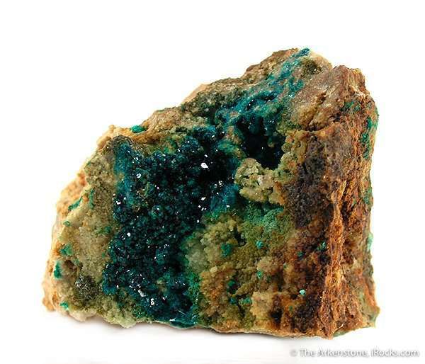Spangolite - MRZ123 - Bingham - USA Mineral Specimen