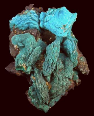 Chrysocolla Ps.After Malachite After Azurite