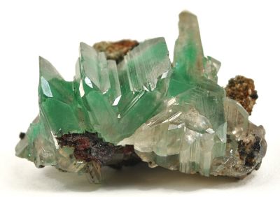 Cerussite Included By Malachite