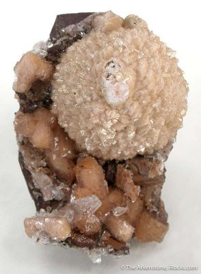 Poldervaartite With Calcite